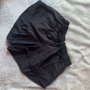 Lululemon Black Hotty Hot shorts
